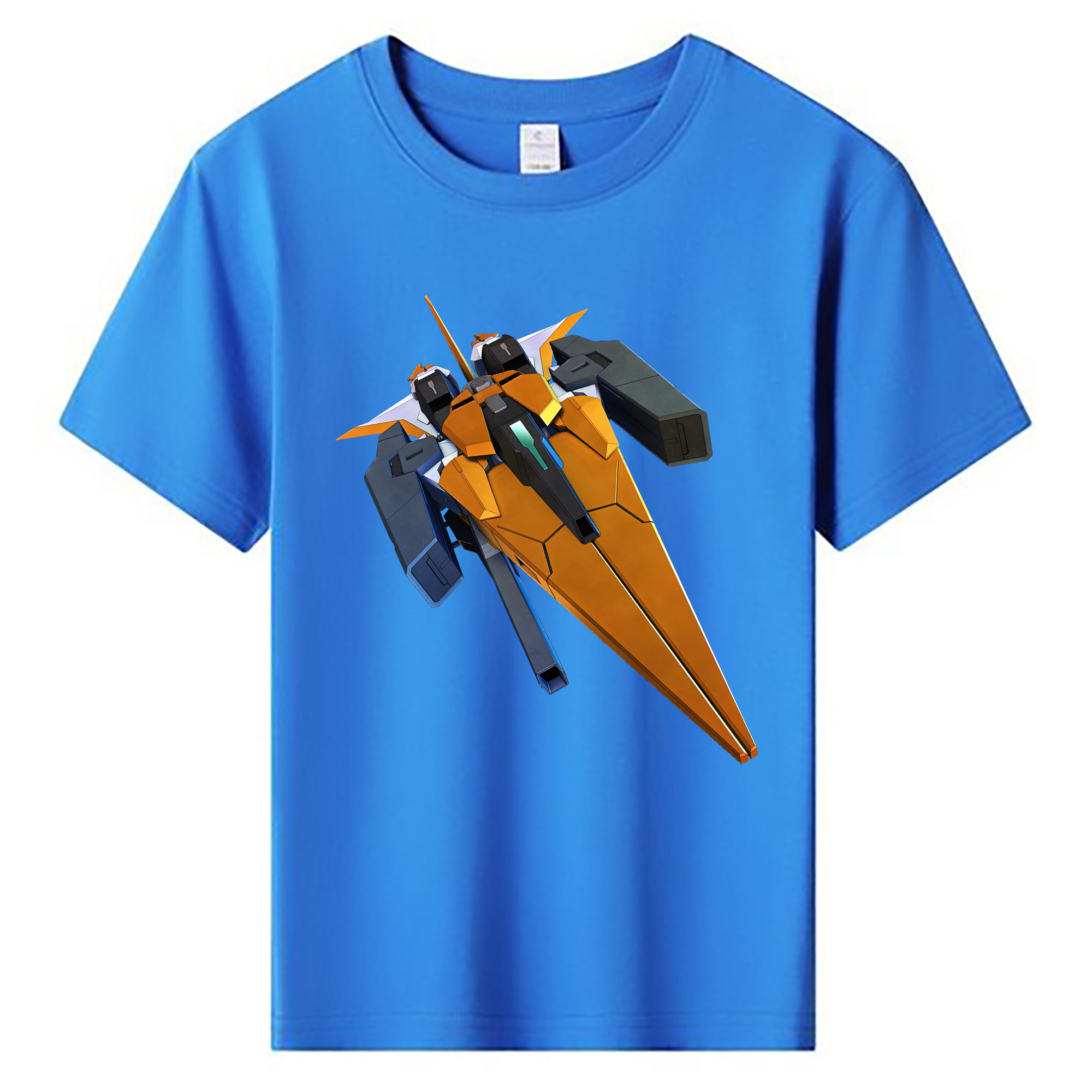（画像用） 機動戦士ガンダム Mobile Suit Gundam 綿100％キッズTシャツ（フロントプリント）
